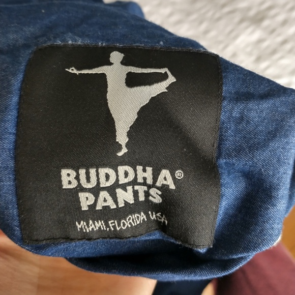 Size Small BUDDHA PANTS Jean Harem Romper - Picture 3 of 5